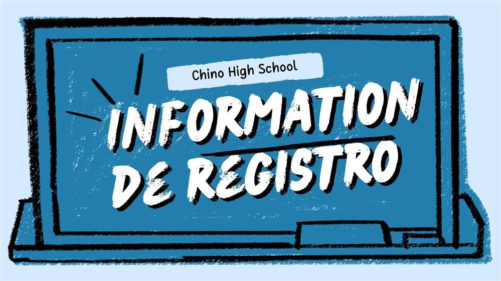  Information de Registro