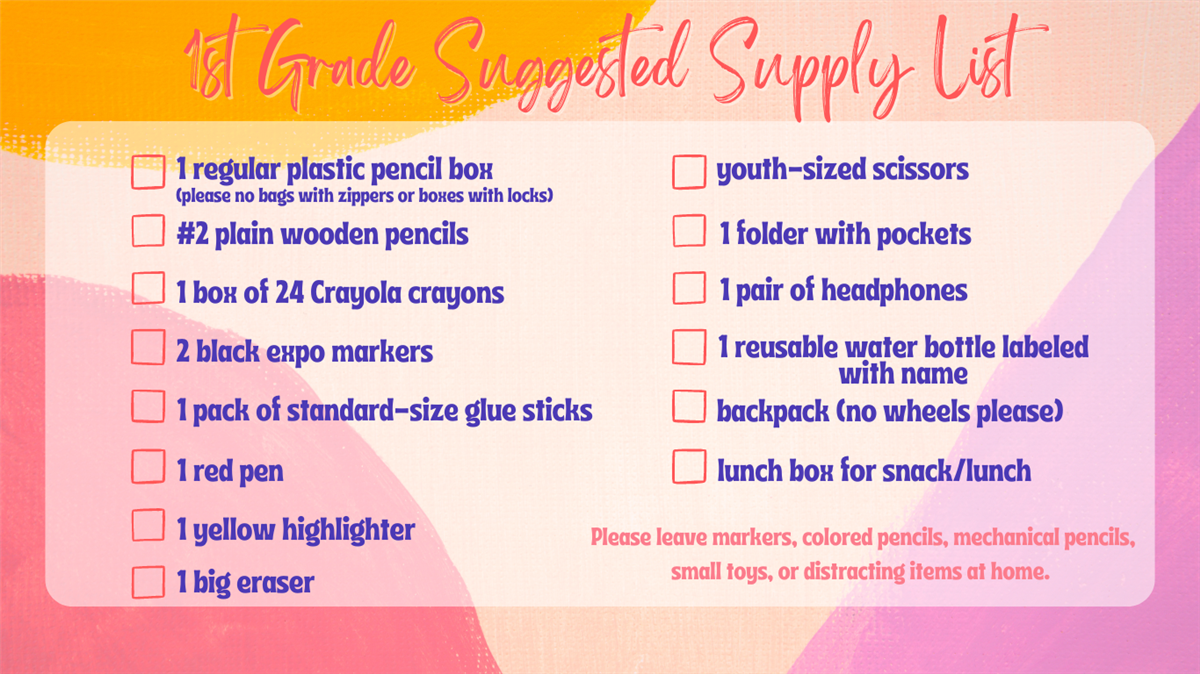 Supply List