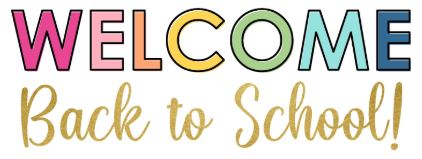 Welcome Back to School