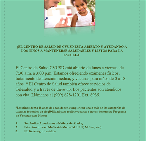 Health Flier Spanish 