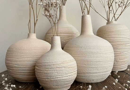 Photo of some Ceramic vases