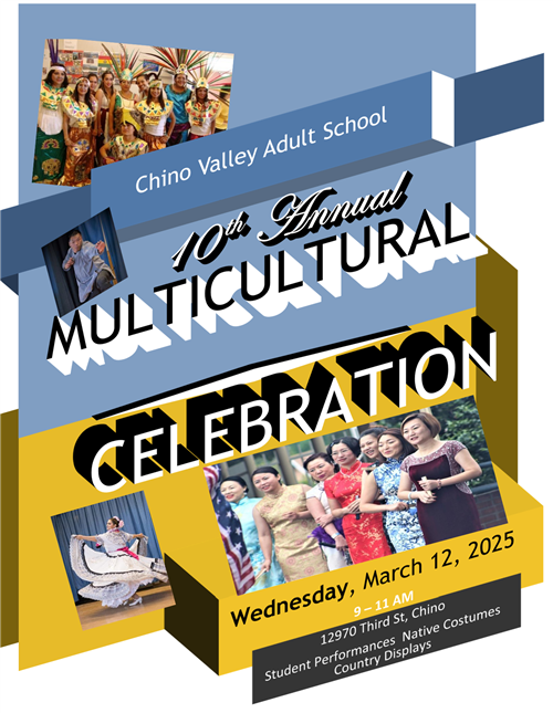multicultural celebration is on march 12, 2025 from 9-11am