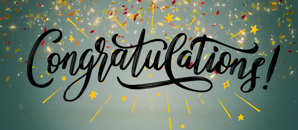 Congratulations
