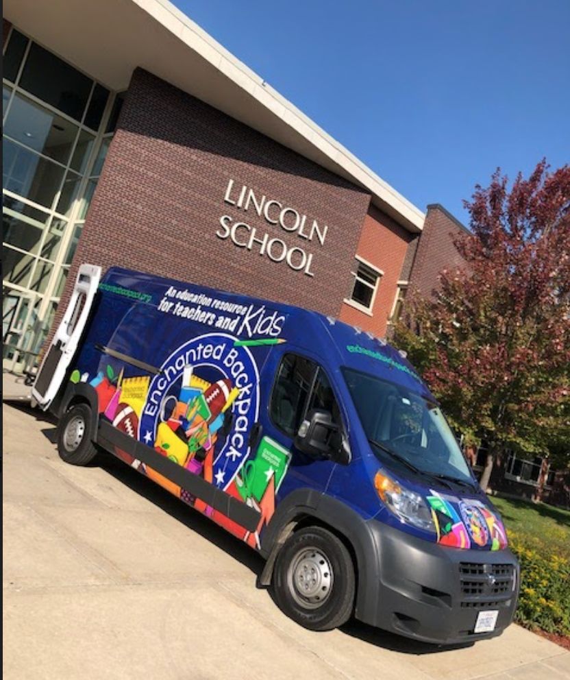 Not in person but still in need: Lincoln students, teachers receive hundreds of dollars worth of school supplies and personal items