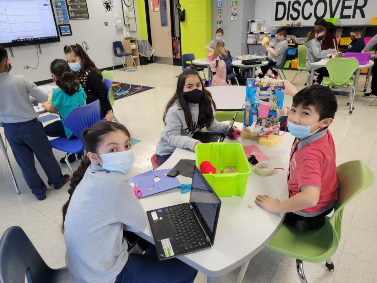 Students Create Complex Machines