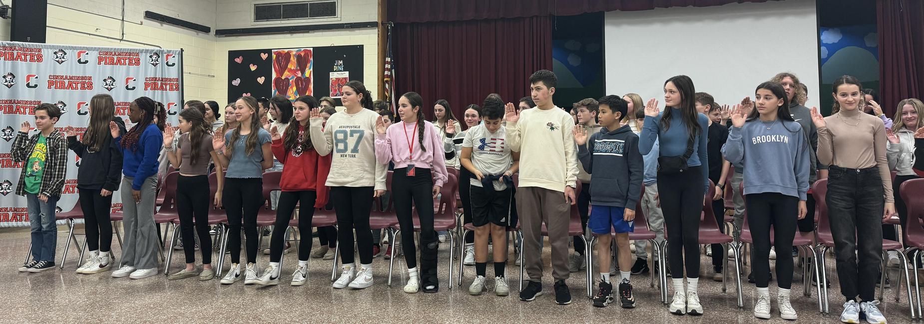 National Junior Honor Society Members