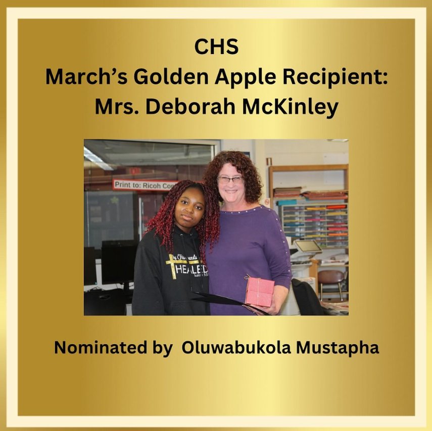 March 2024 Golden Apple winner