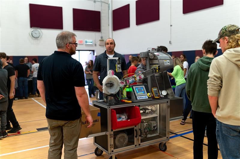 Industry representative at Manufacturing Day