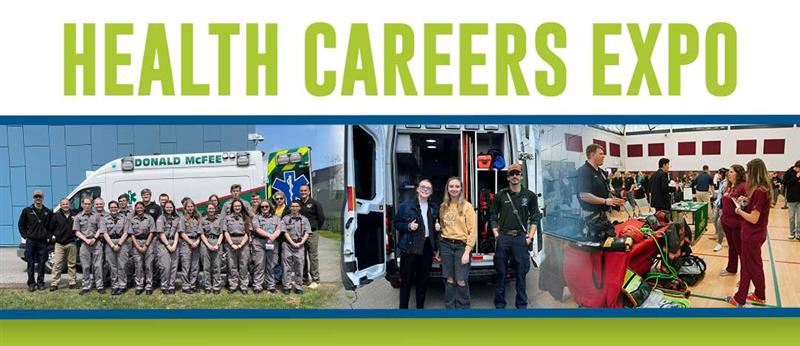 Health Careers Expo Header Image