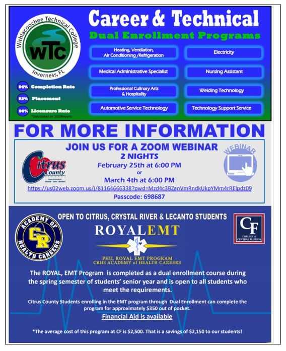 WTC and EMT webinar flyer