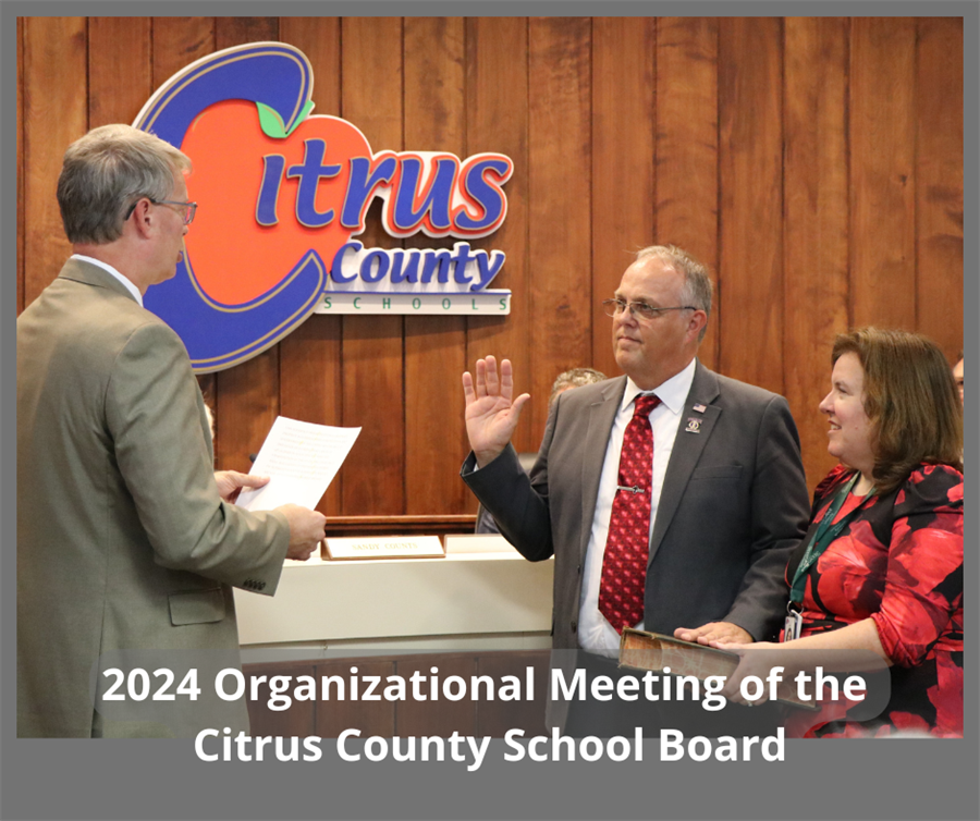 2024 Organizational Meeting of School Board