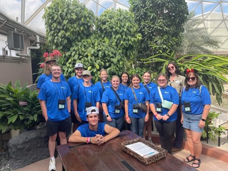 Students visiting Walt Disney World