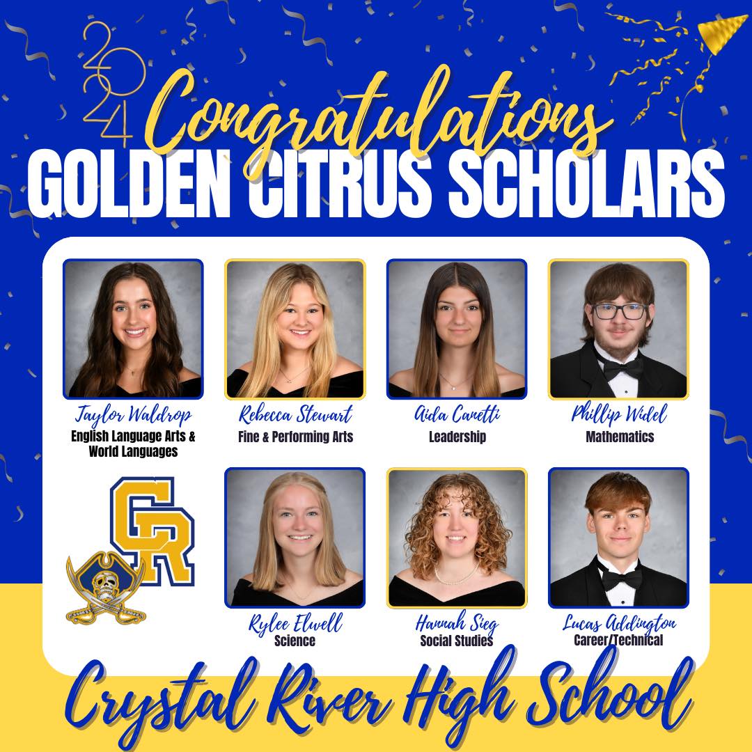 2024 CRH Golden Citrus Scholars