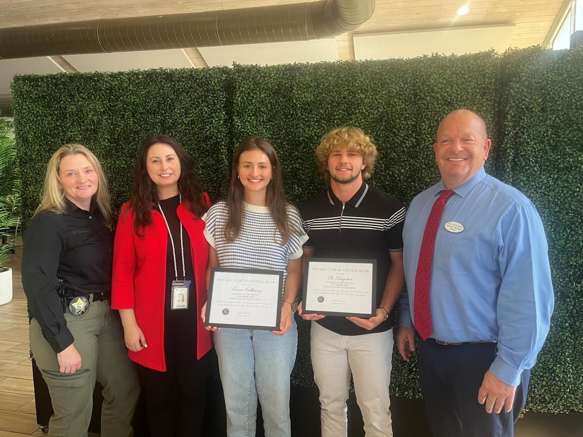 CRHS Rotary Award Winners