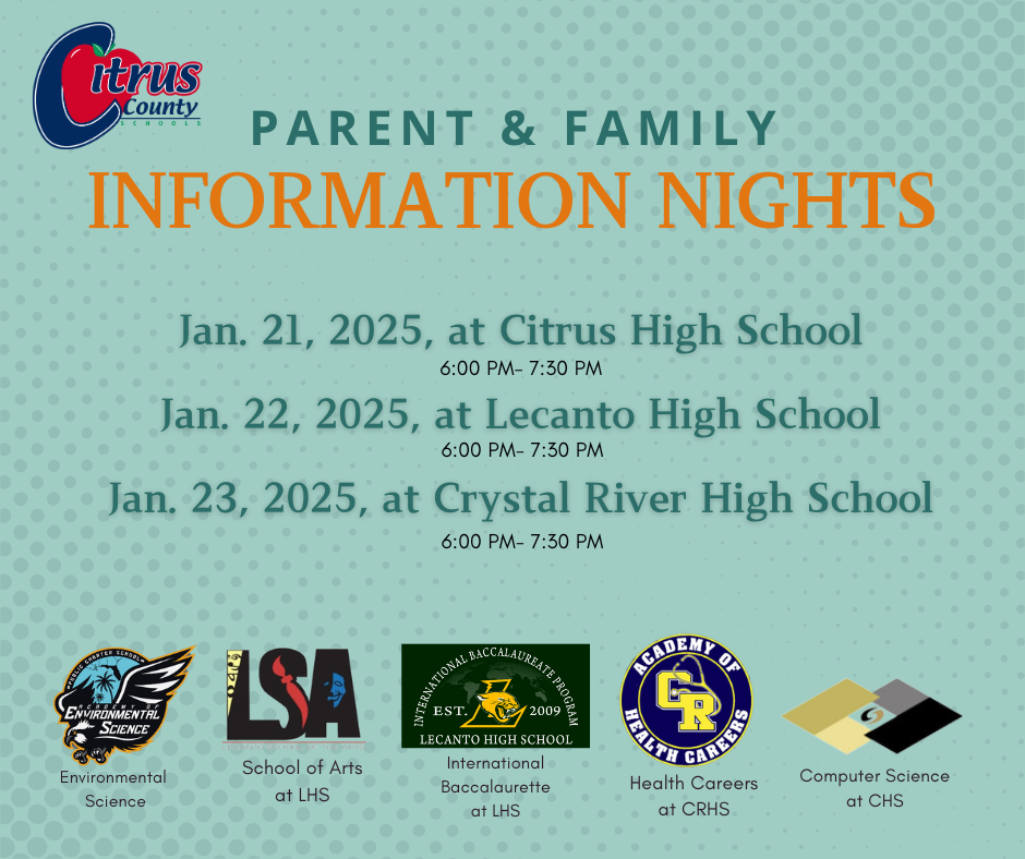 Academy Nights 2025 infographic