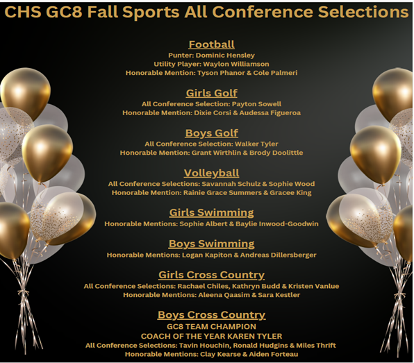 CHS All Conference Selections