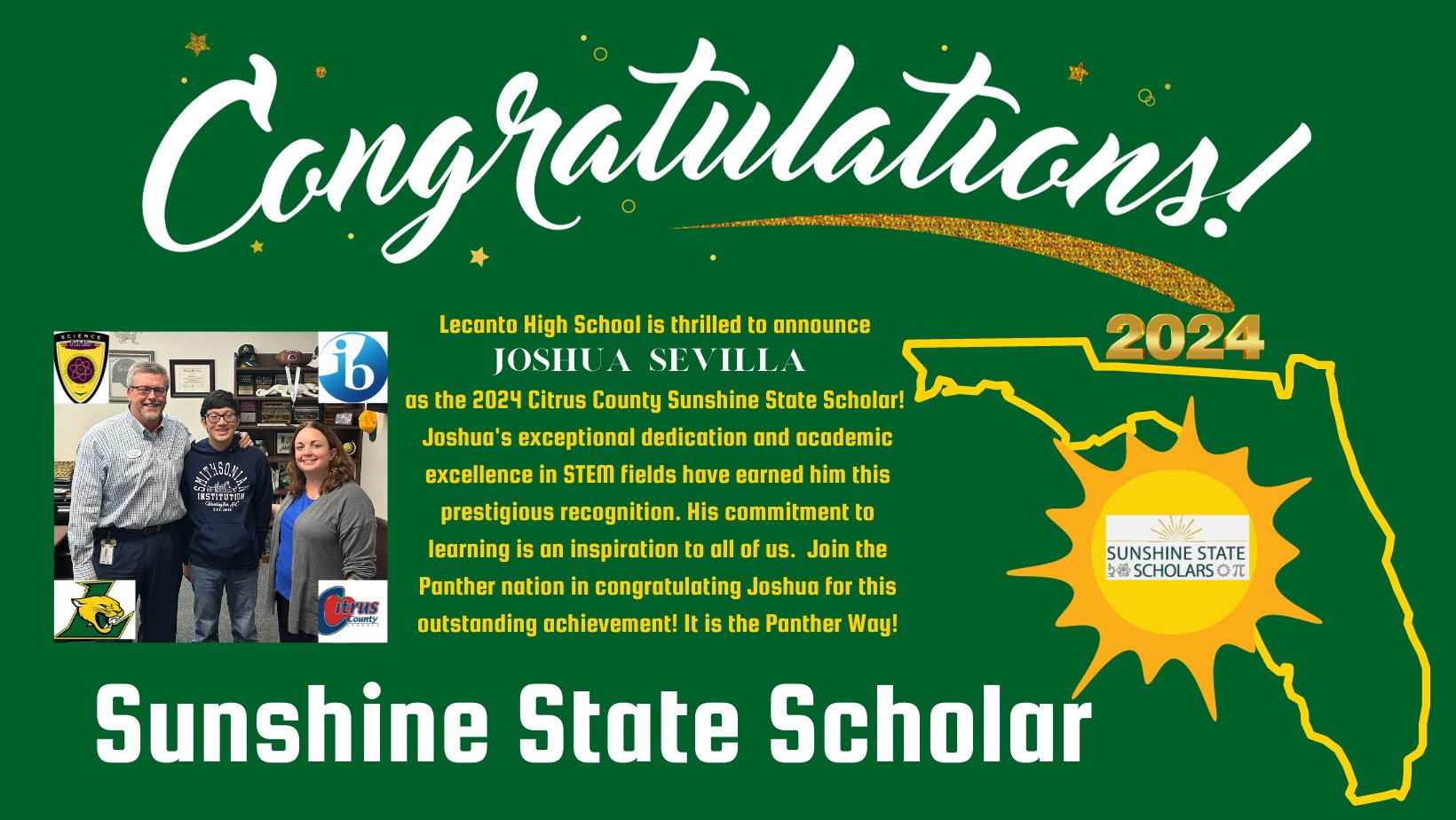 LHS Sunshine State Scholar