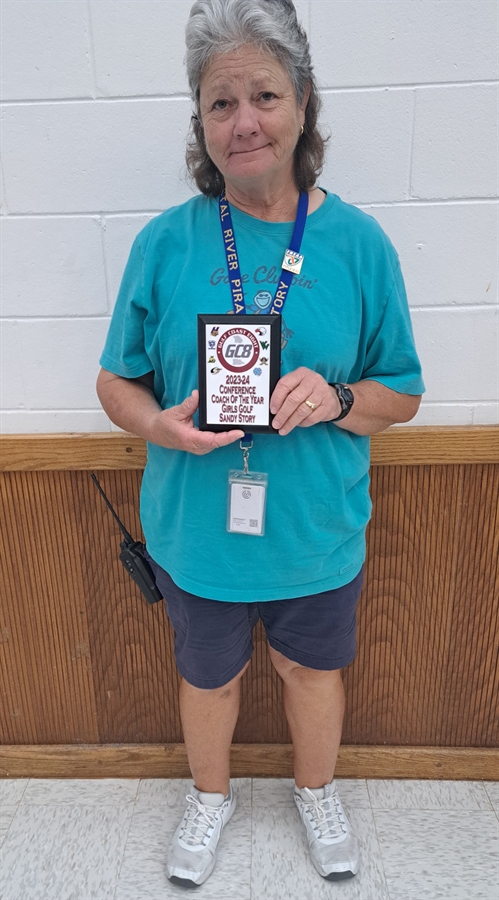 GC8 Girls Golf Coach of the Year- Coach Sandy Story
