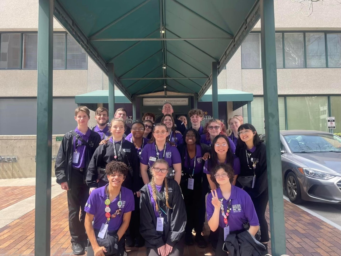 CHS Thespian students