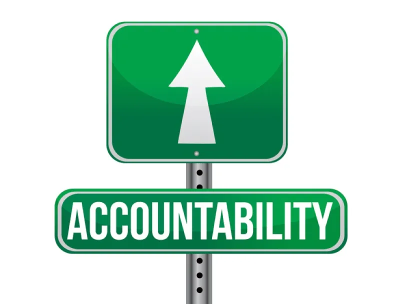Accountability sign