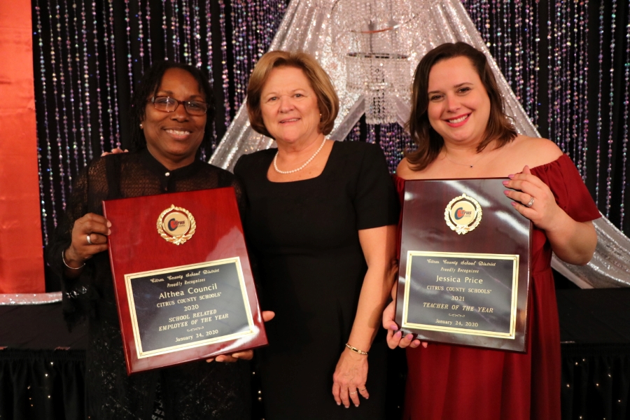 Jessica Price, Sam Himmel and Althea Council 