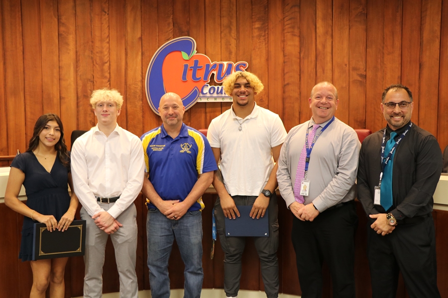 Athletes Recognized for their State Performances