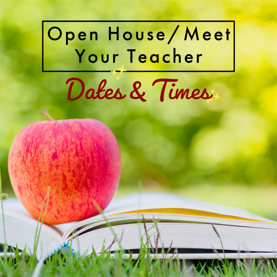 Orientation/Meet Your Teacher 2022-23