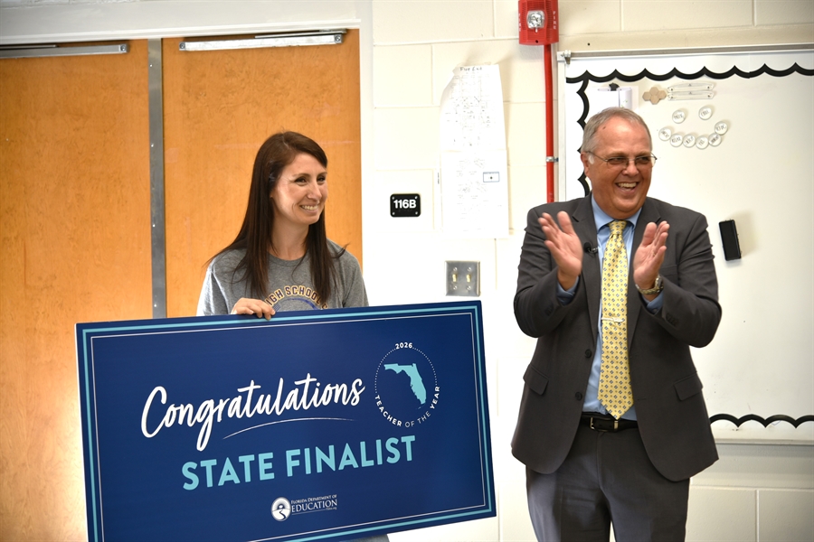 Autumn Crabtree- CRHS Culinary Teacher is named Florida Teacher of the Year Finalist