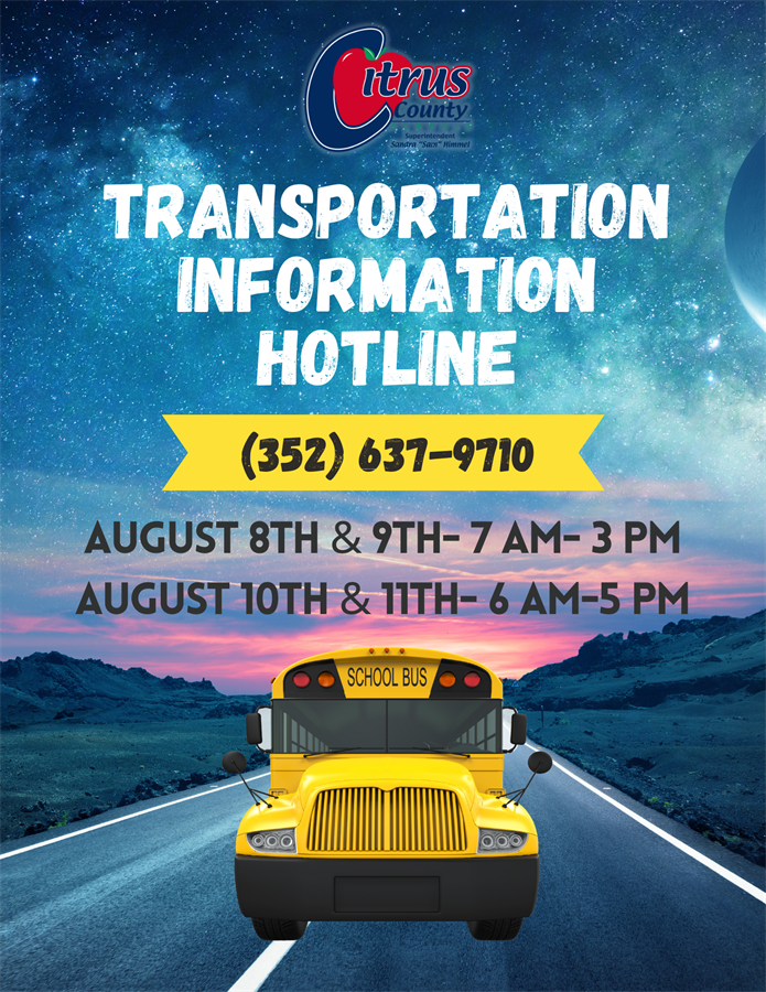 Transportation Information Hotline Opens