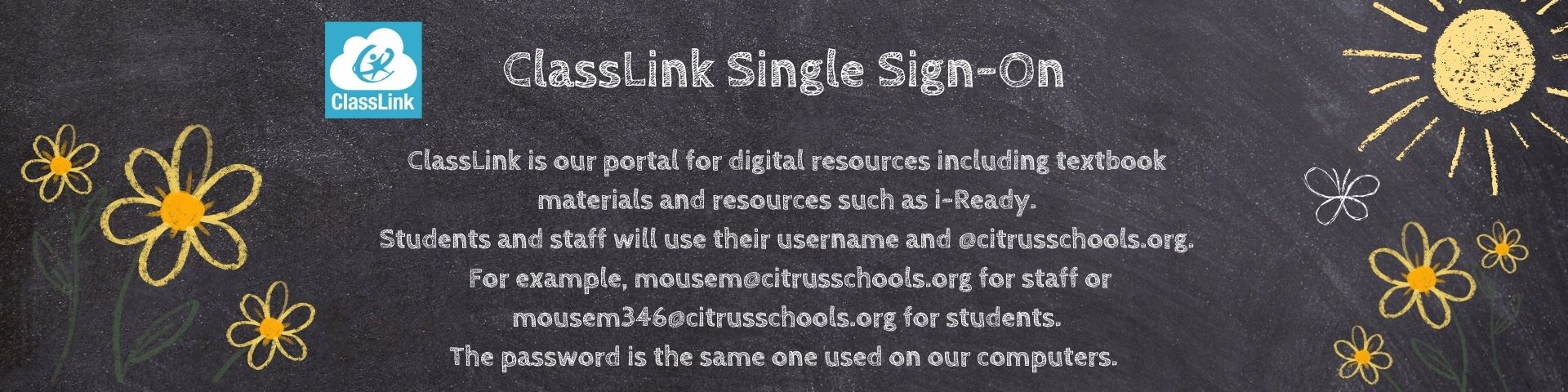 ClassLink Single Signon