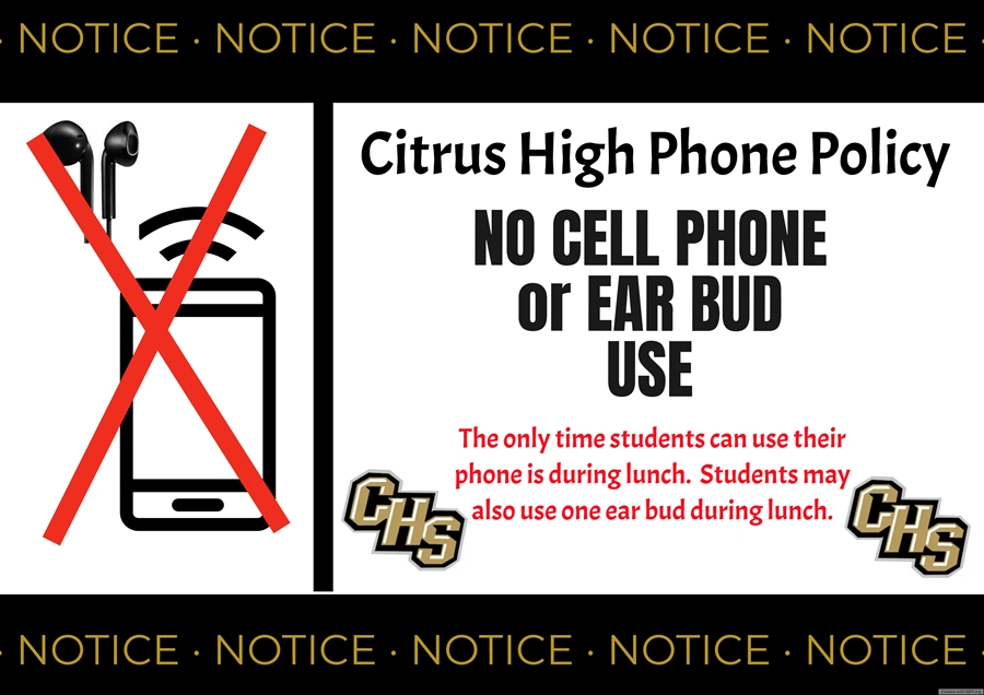 cell phone policy