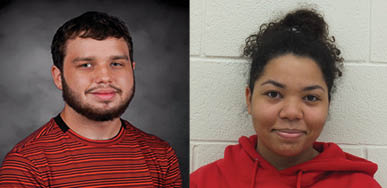 Aidan Bush and Angelica Agnew