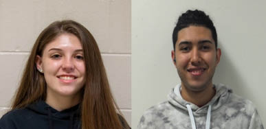 Jenna Post and Steven Medina-Rios