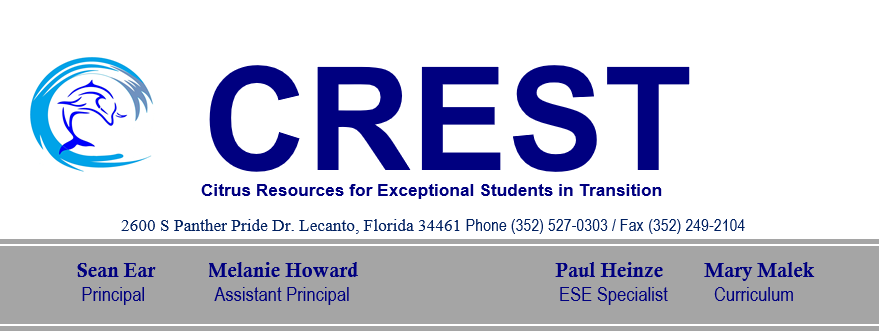CREST Letterhead