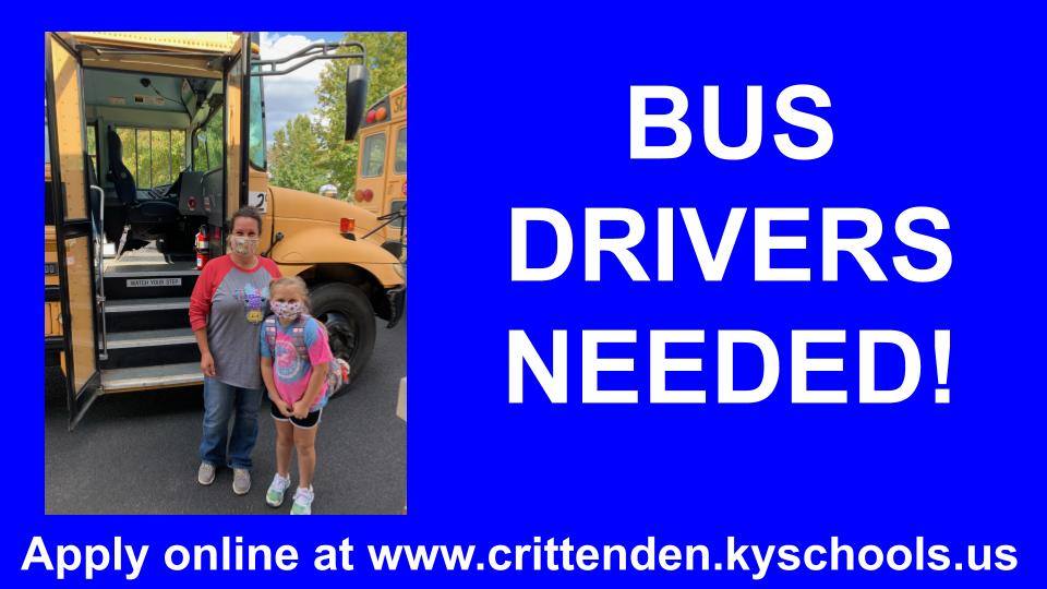 Bus Drivers Needed