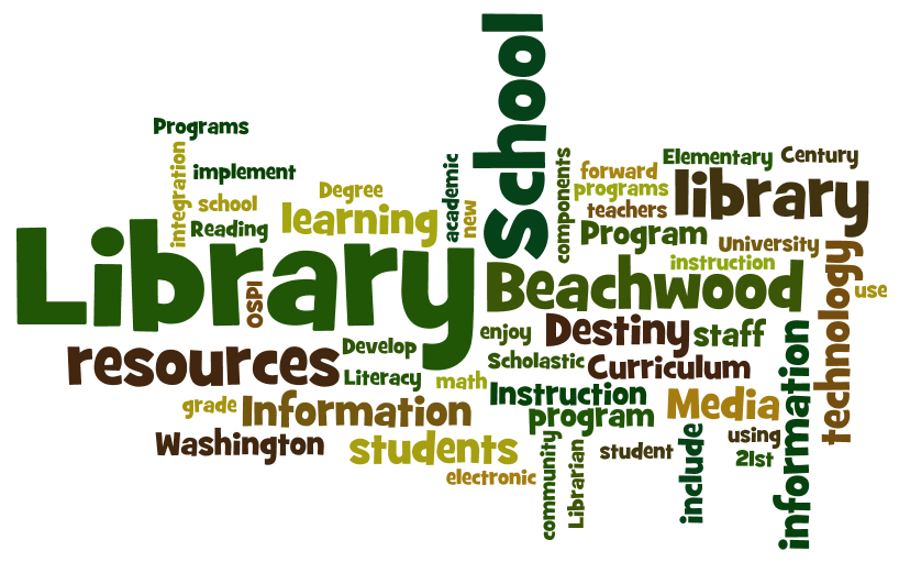 Beachwood Library word cloud