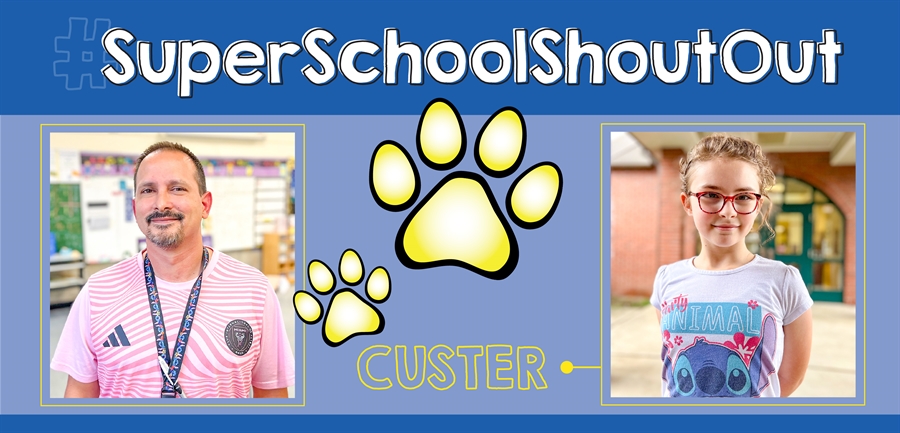 second grade teacher Jeremy Aldana and fourth grader Megan Turner second grade teacher Jeremy Aldana and fourth grader Megan Turner