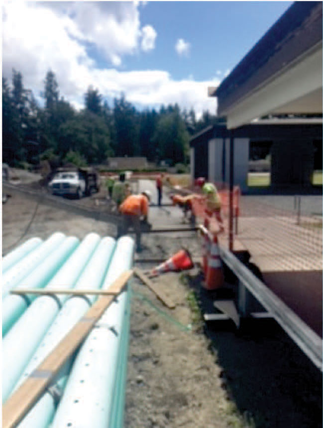 Idlewild Parking lot renovations