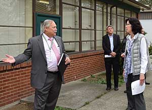 State Representative tour of Clover Park Schools