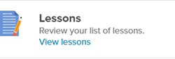 Lesson Section from Xello