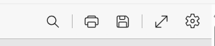PDF Save Icons