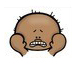 scared face