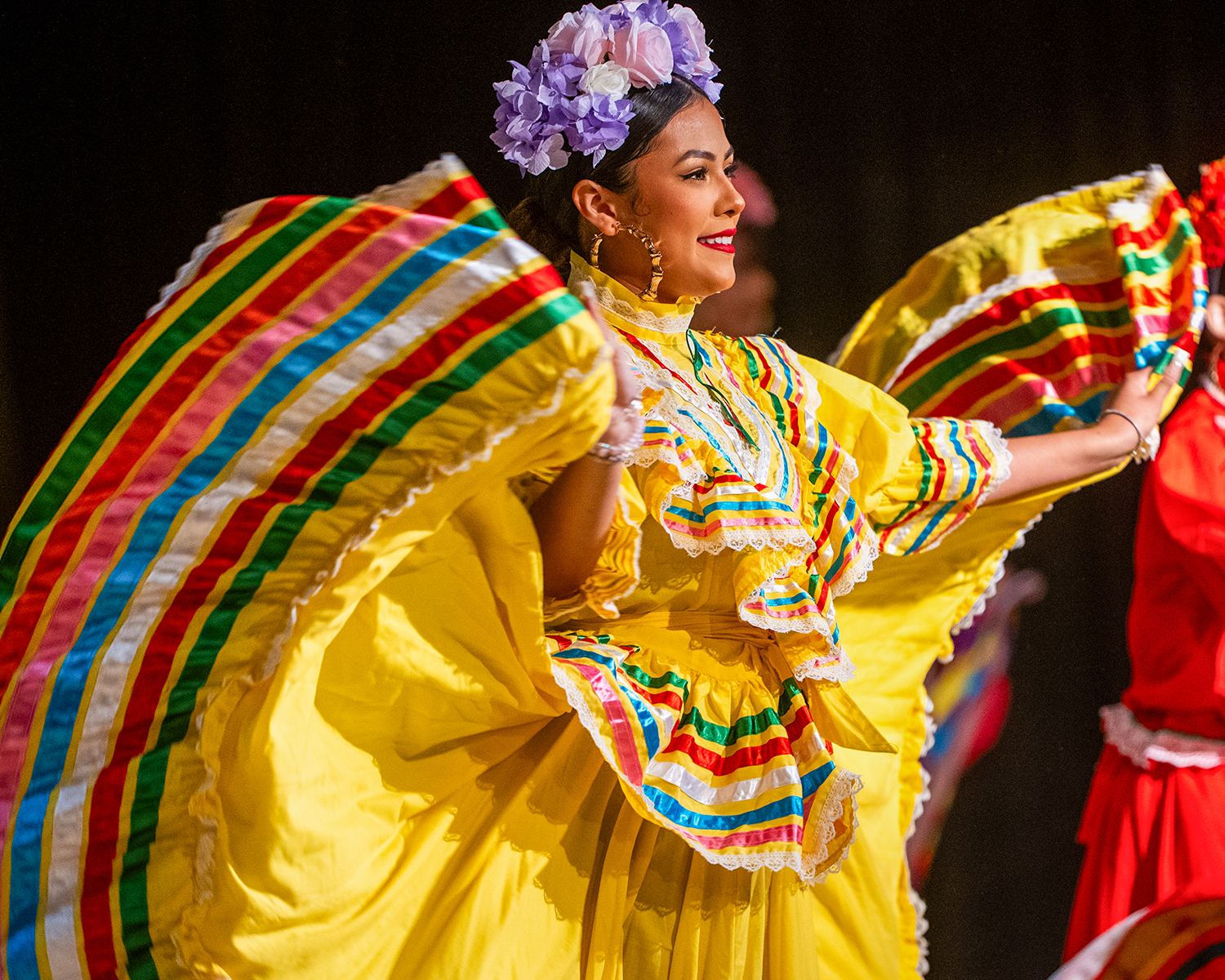 Folklorico dancer