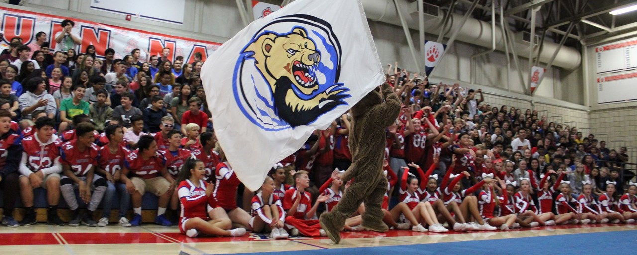 Alta Sierra student body first rally