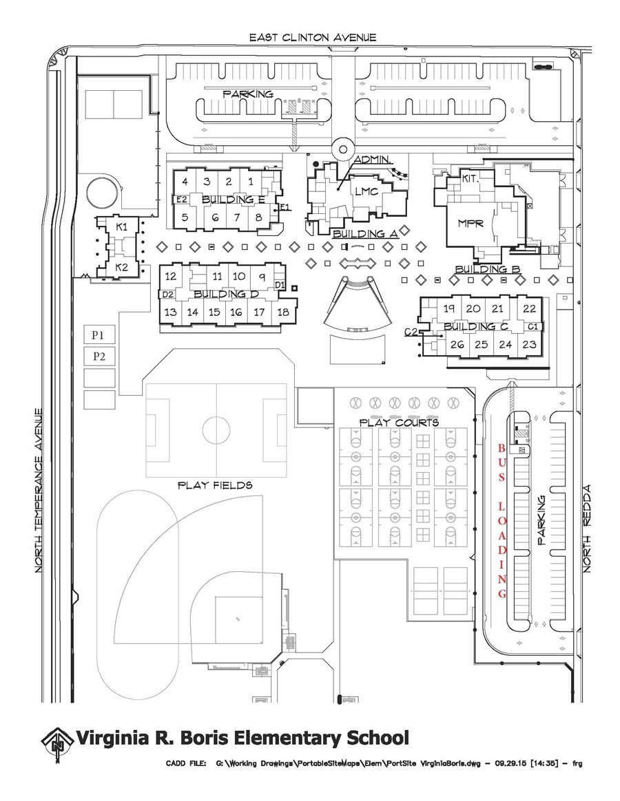 parking lot map