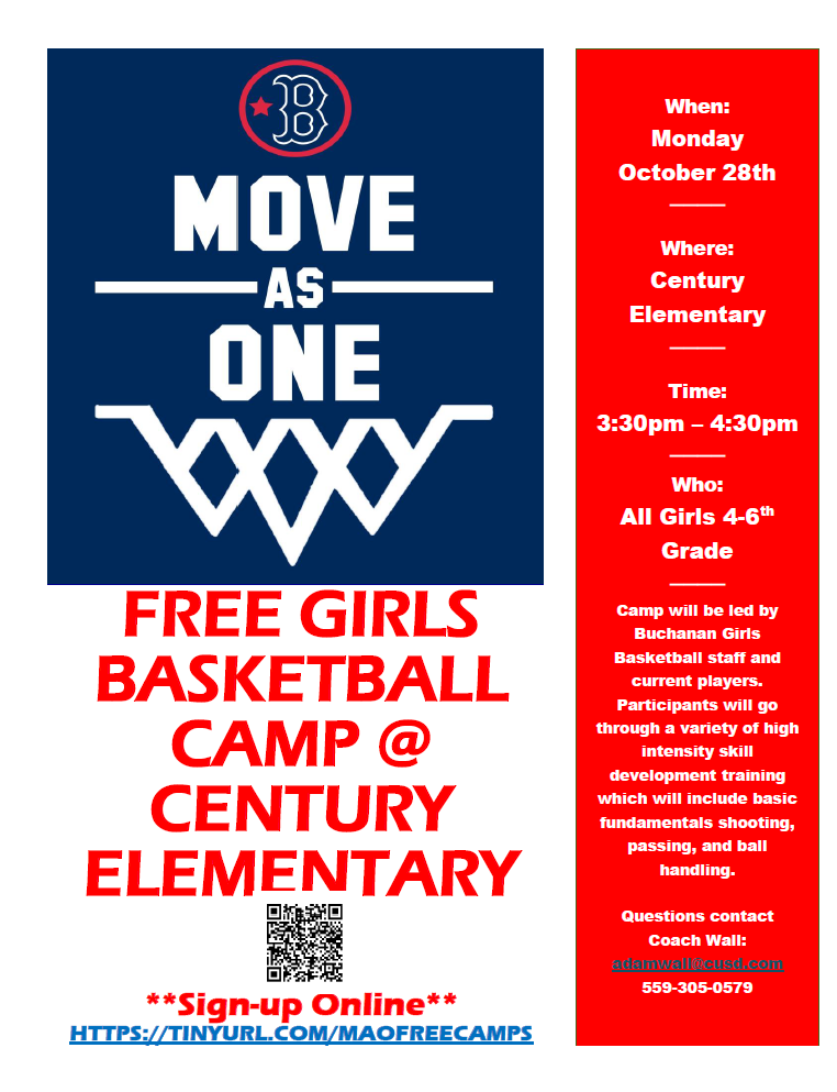 Free Girls Basketball Camp 4-6th grade