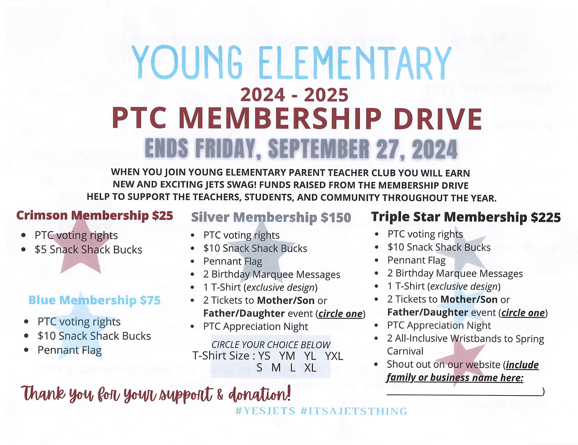 Membership Flier