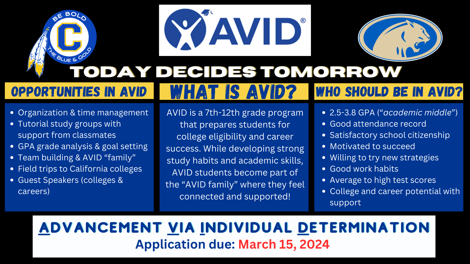 AVID Flyer