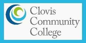 Clovis Community College Logo that links to website