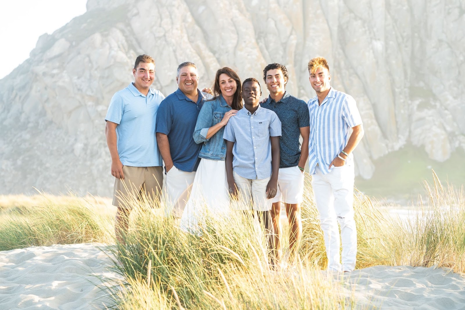 Ann Castro with her family